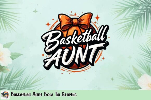Beyond the Jersey: Styling the Basketball Aunt Bow Tie Graphic
