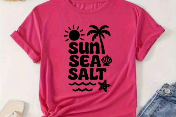 Capture Summer Vibes with Sun Sea Salt Seashell SVG