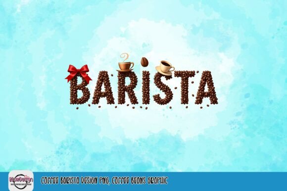 Coffee Barista Design PNG: Elevate Your Branding