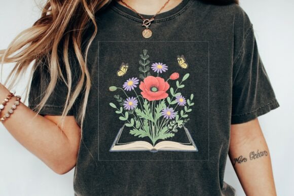 Flower Book Butterfly Graphic Png: A Designer's Go-To Asset
