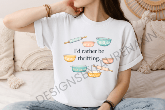 I'd Rather Be Thrifting: A Graphic for the Modern Creative