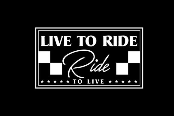 Live to Ride Graphic Design Ideas: Bold Urban Streetwear