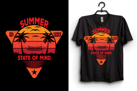 Summer T Shirt Graphic Vector: Capture the Season